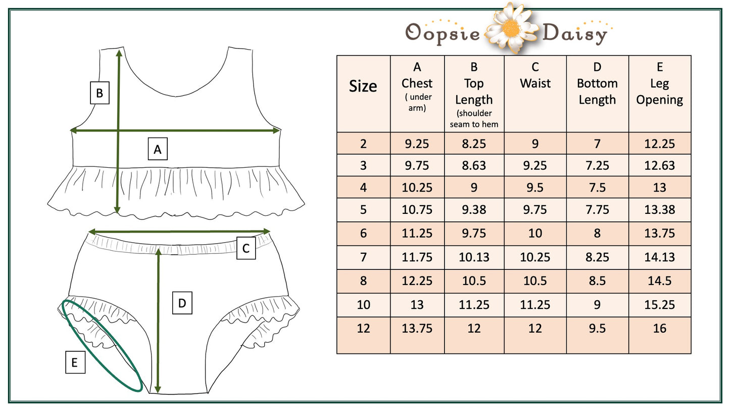 Oaklie Lush Green Swimsuit