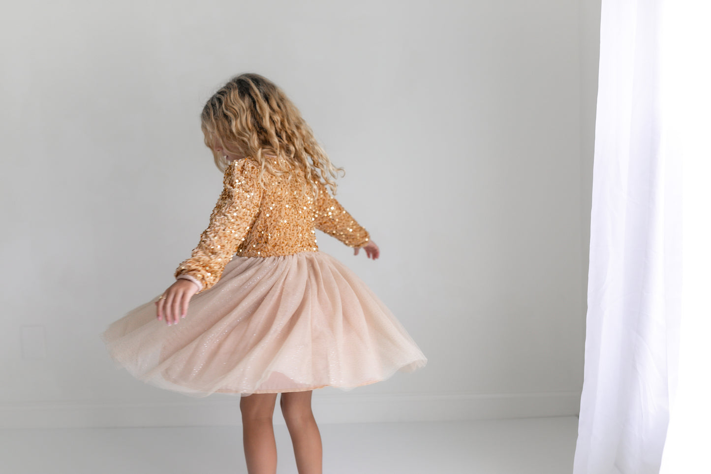 Champaign Sequin Dress