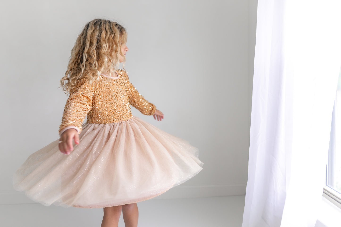 Champaign Sequin Dress