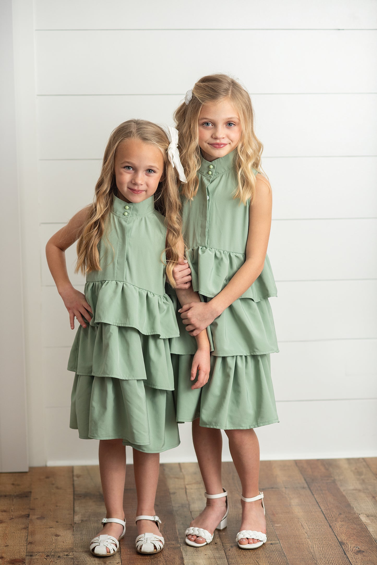 Mint Layered Dress