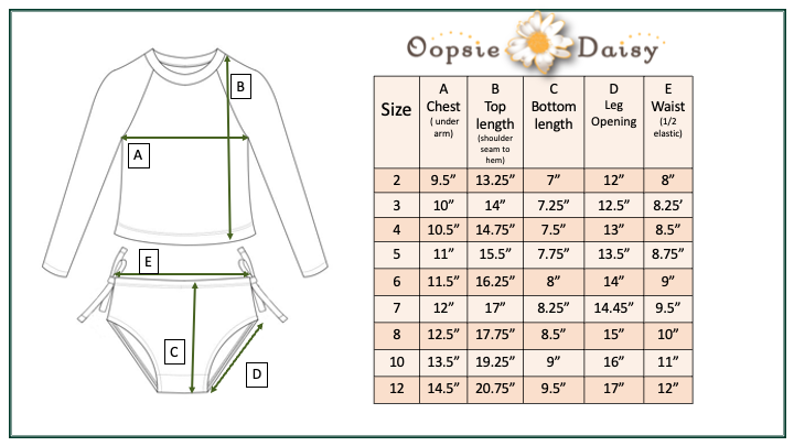 L.S. Peach Stripe Rash guard Swimsuit