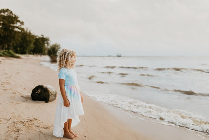 Pastel Blue Rainbow Dress