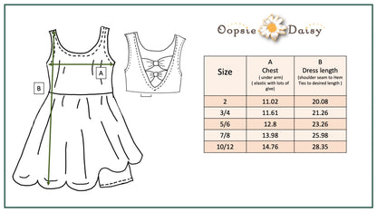 Active Blue Bow Dress