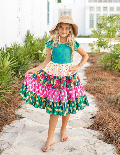 Avery Tropical Dress