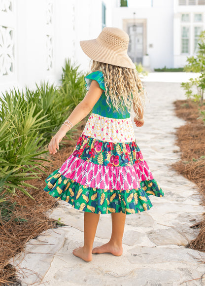 Avery Tropical Dress