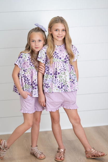 Brynn Lavender Short Set
