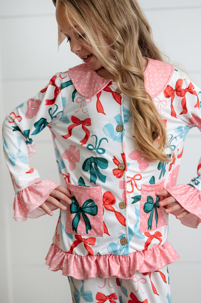Christmas Bow Lounge Set