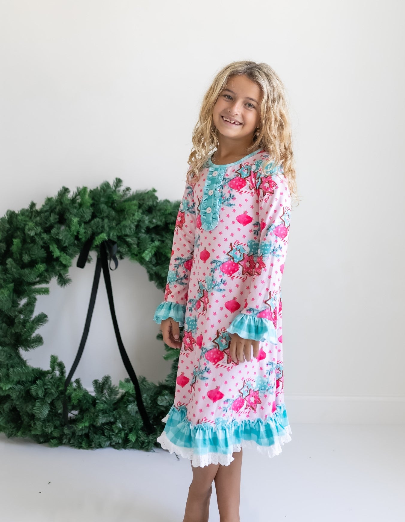 Christmas Cookie Lounge Play Gown