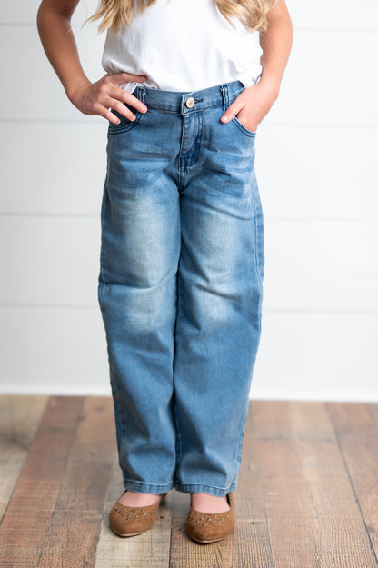 Wide Leg Denim Pant