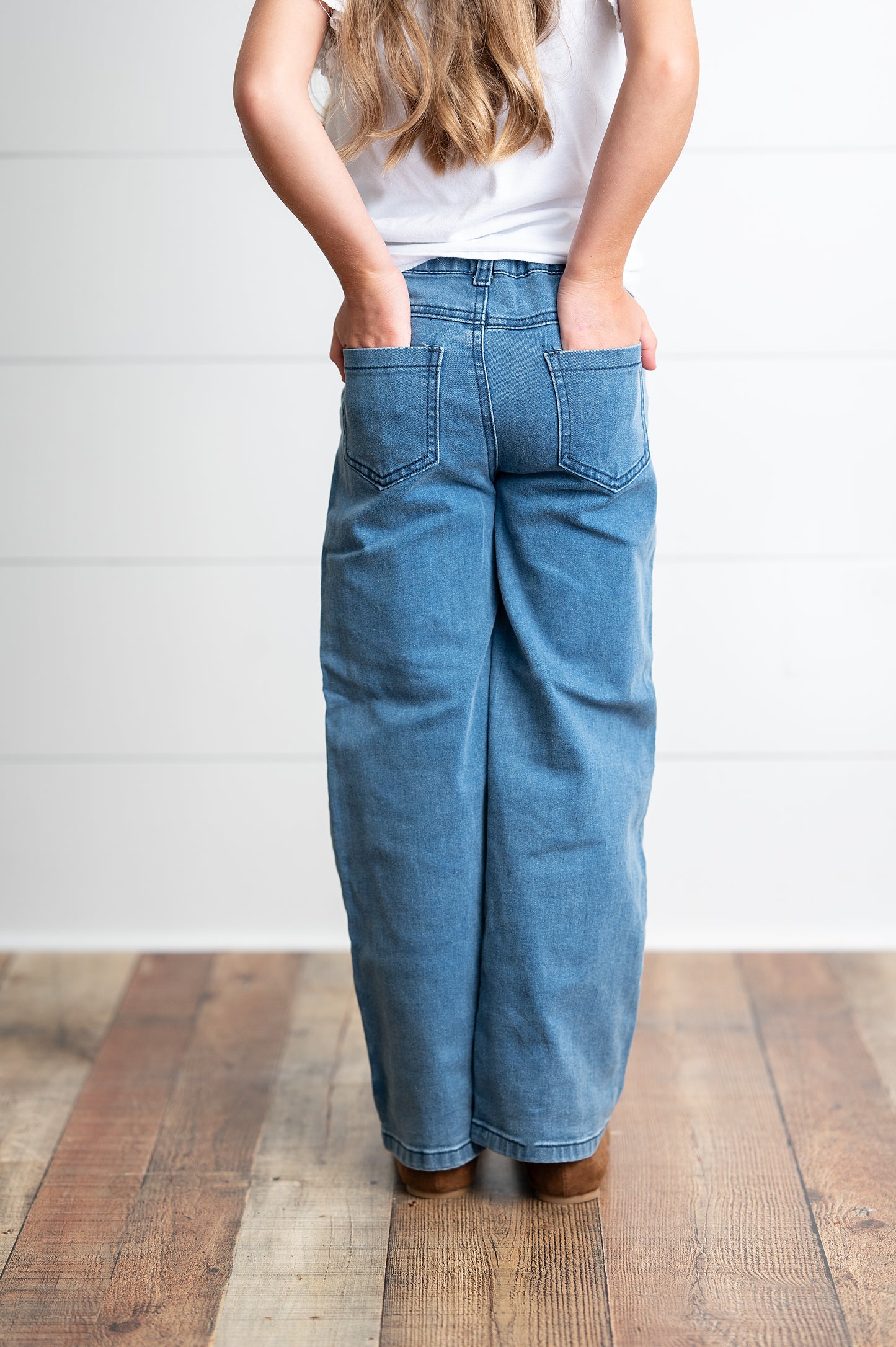 Wide Leg Denim Pant