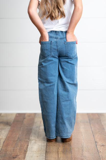 Wide Leg Denim Pant