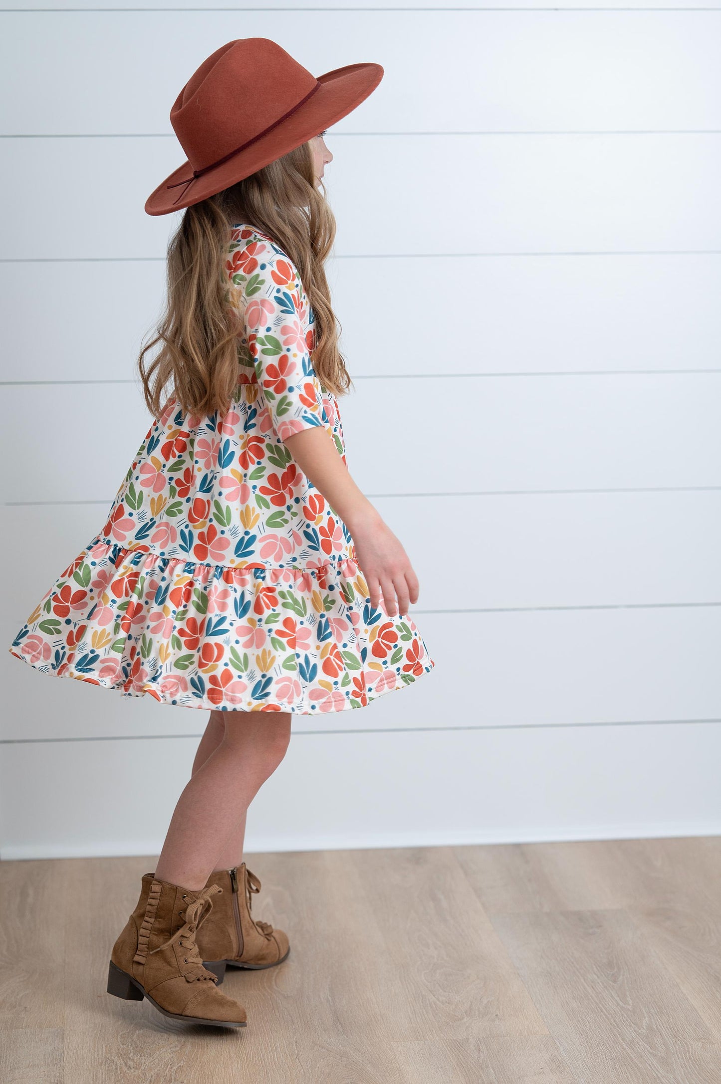 Emma Mod Floral Dress