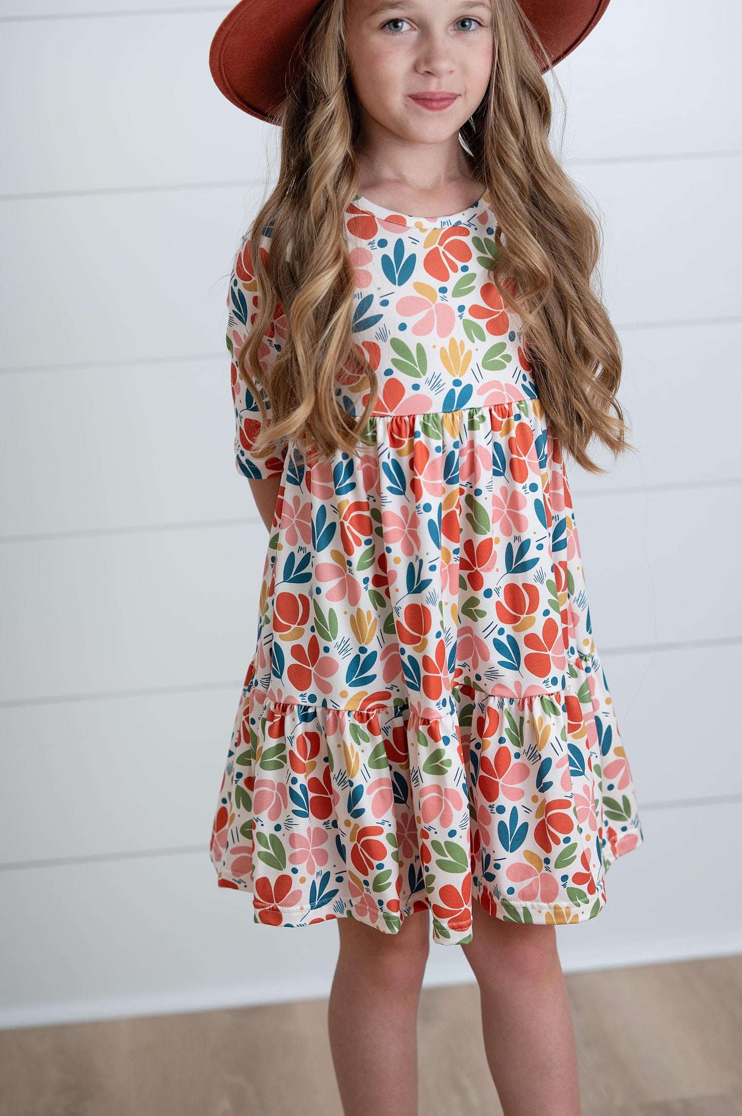 Emma Mod Floral Dress