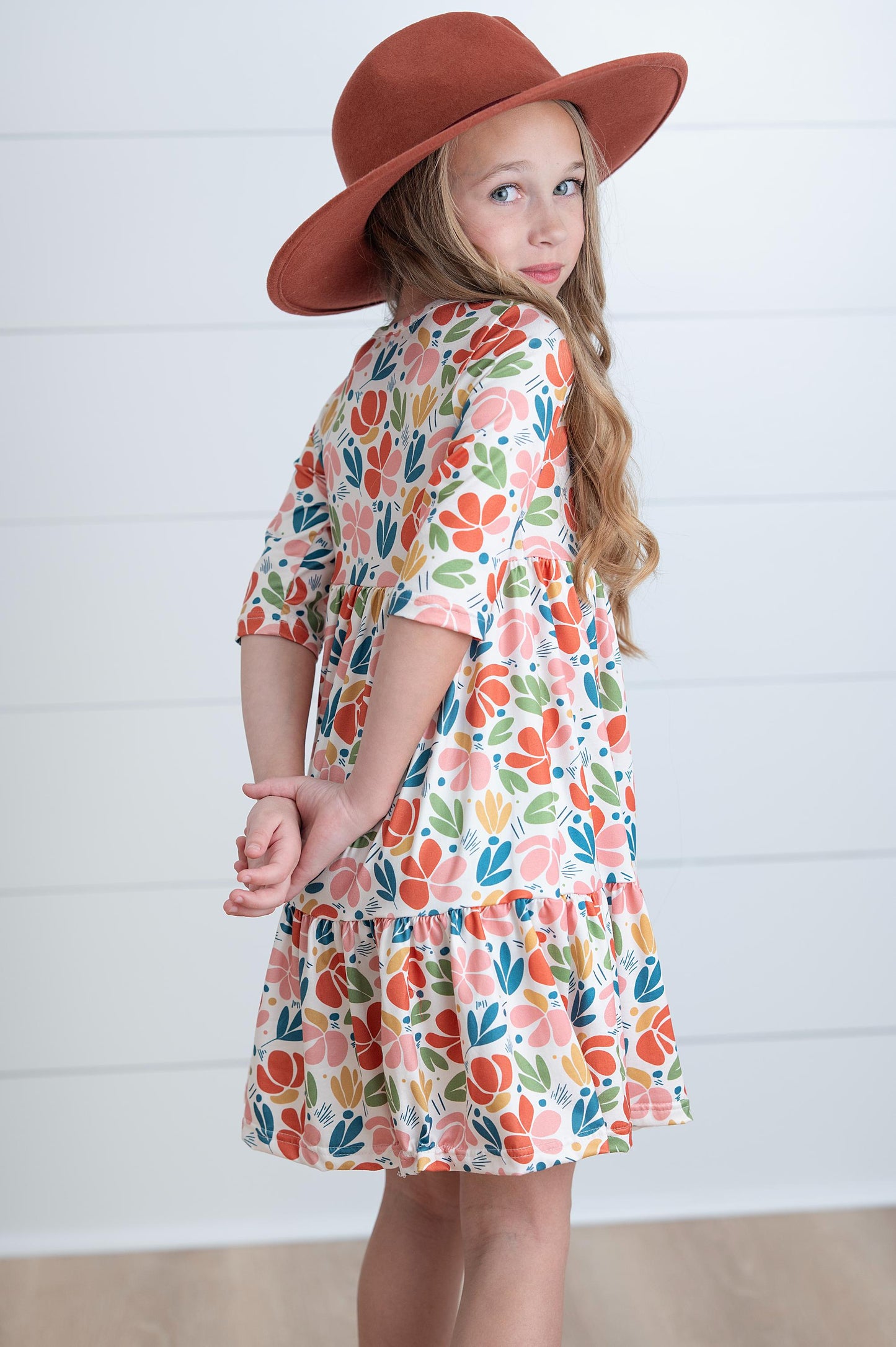 Emma Mod Floral Dress