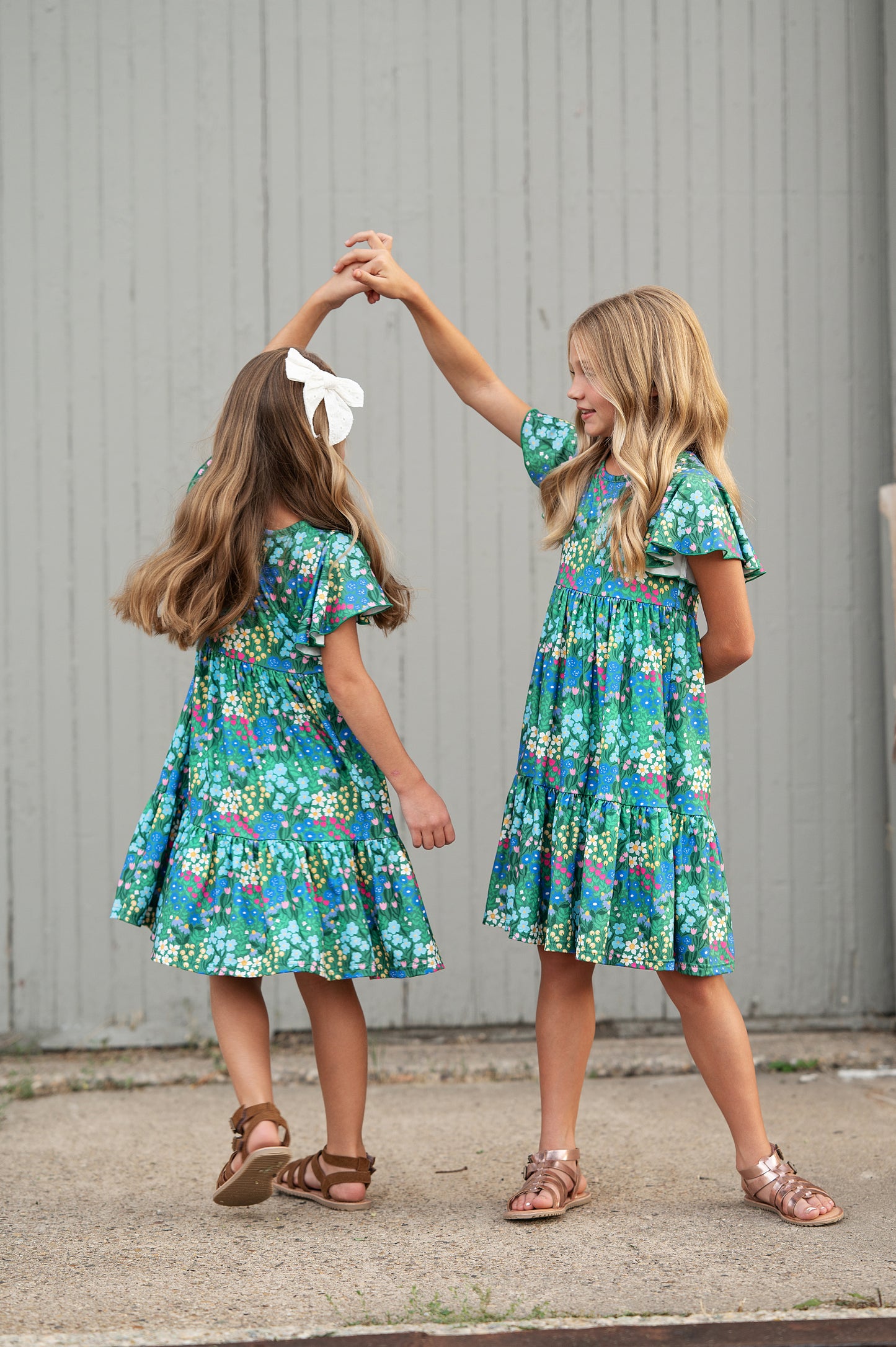 Emmy Green Floral Dress