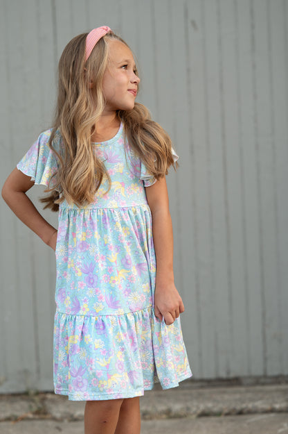 Emmy Pastel Floral Dress