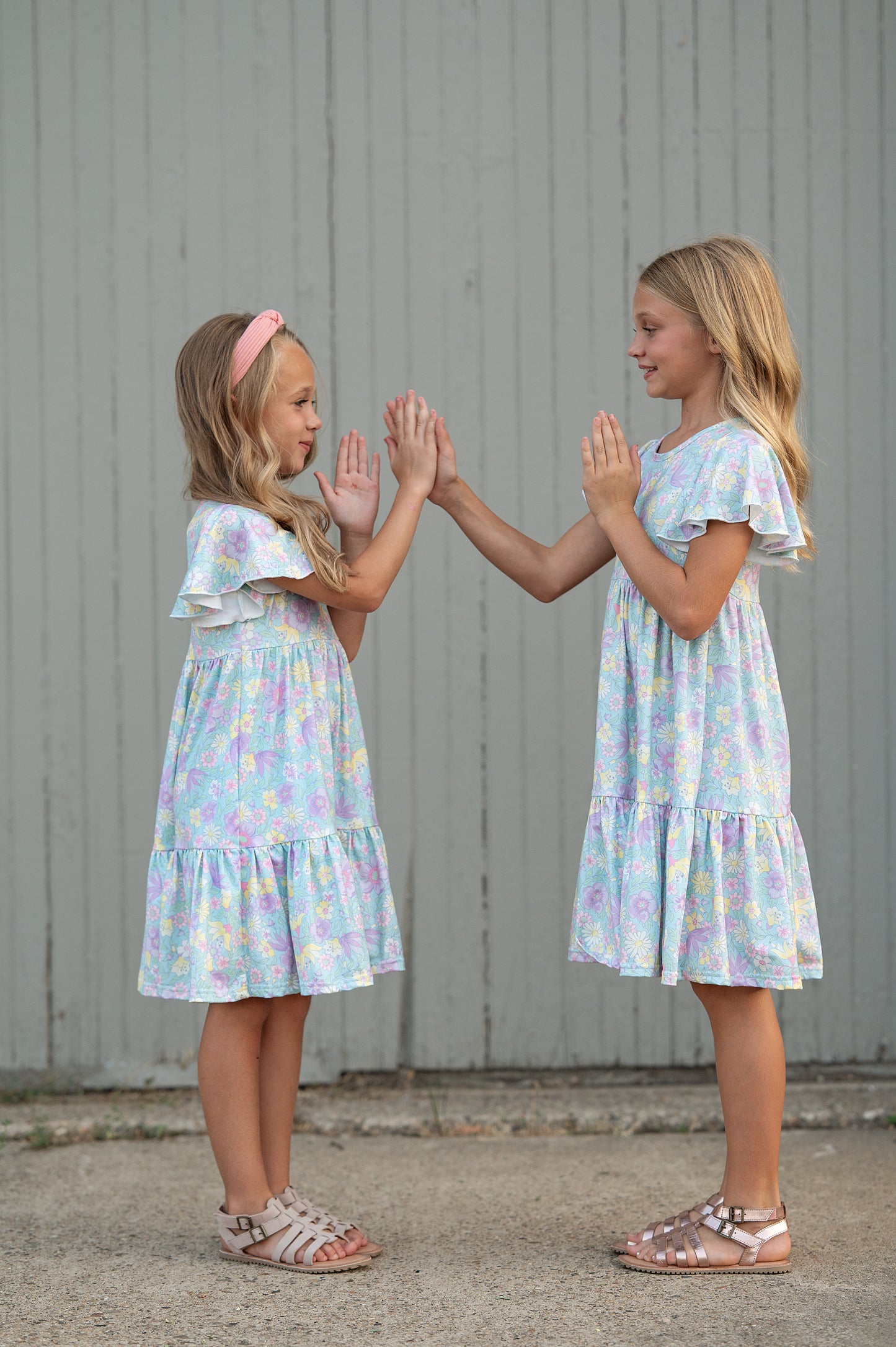 Emmy Pastel Floral Dress