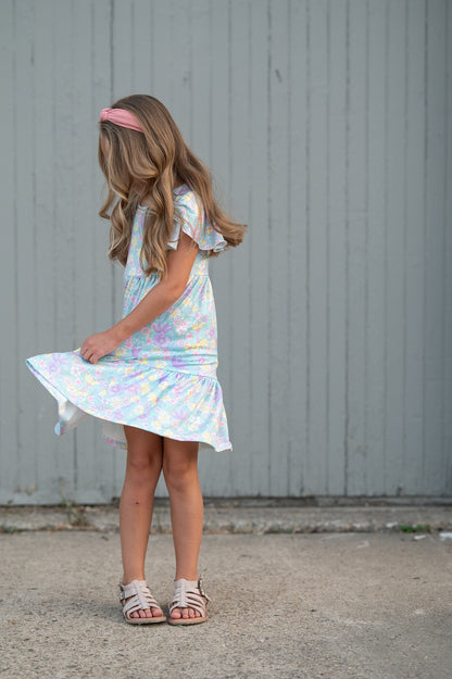 Emmy Pastel Floral Dress