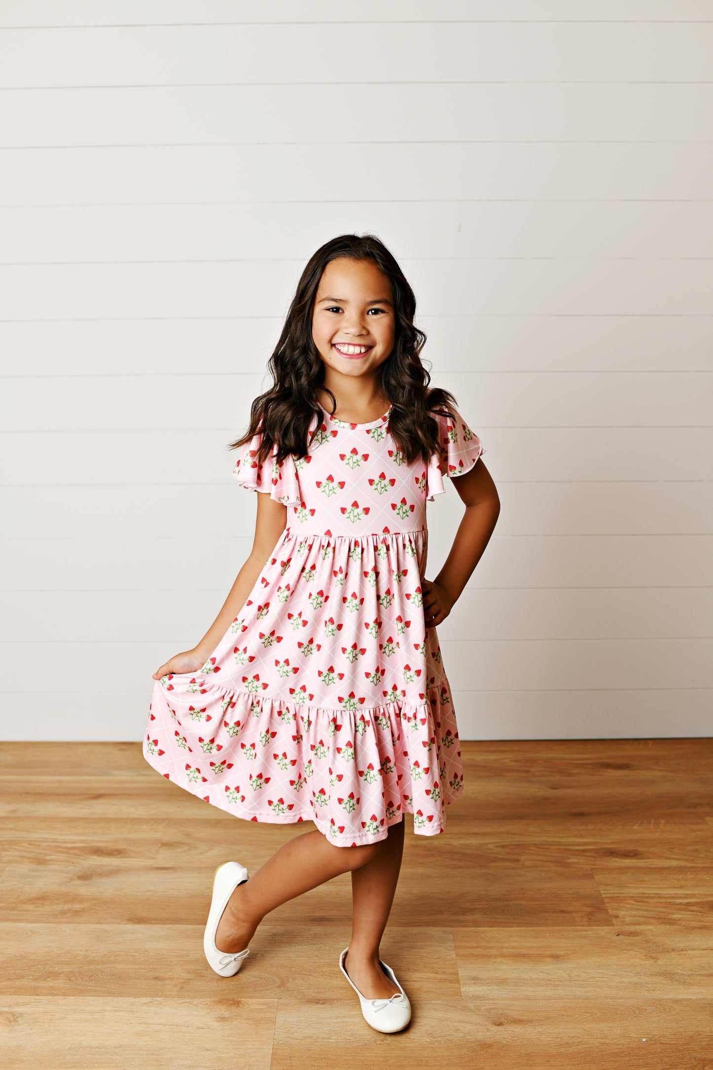 Emmy Strawberry Dress