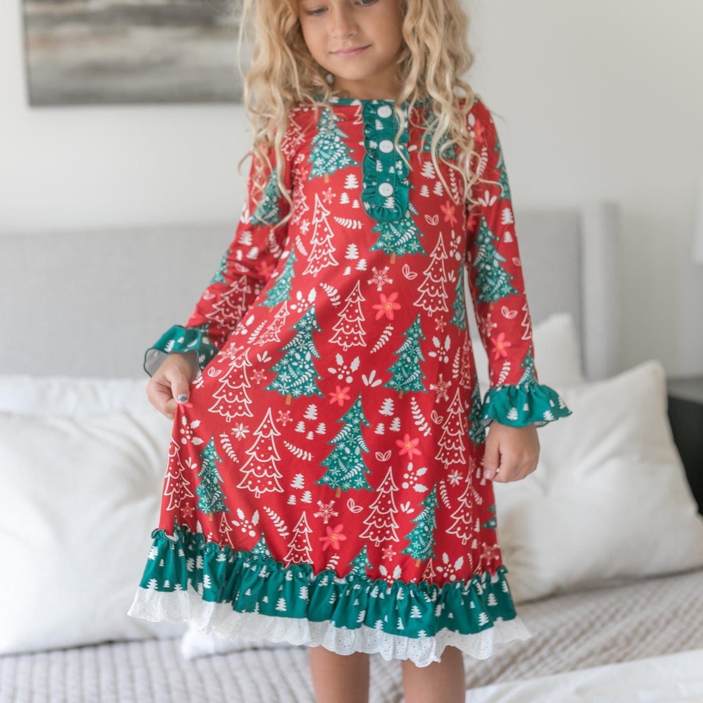 Green Tree Lounge Play Gown