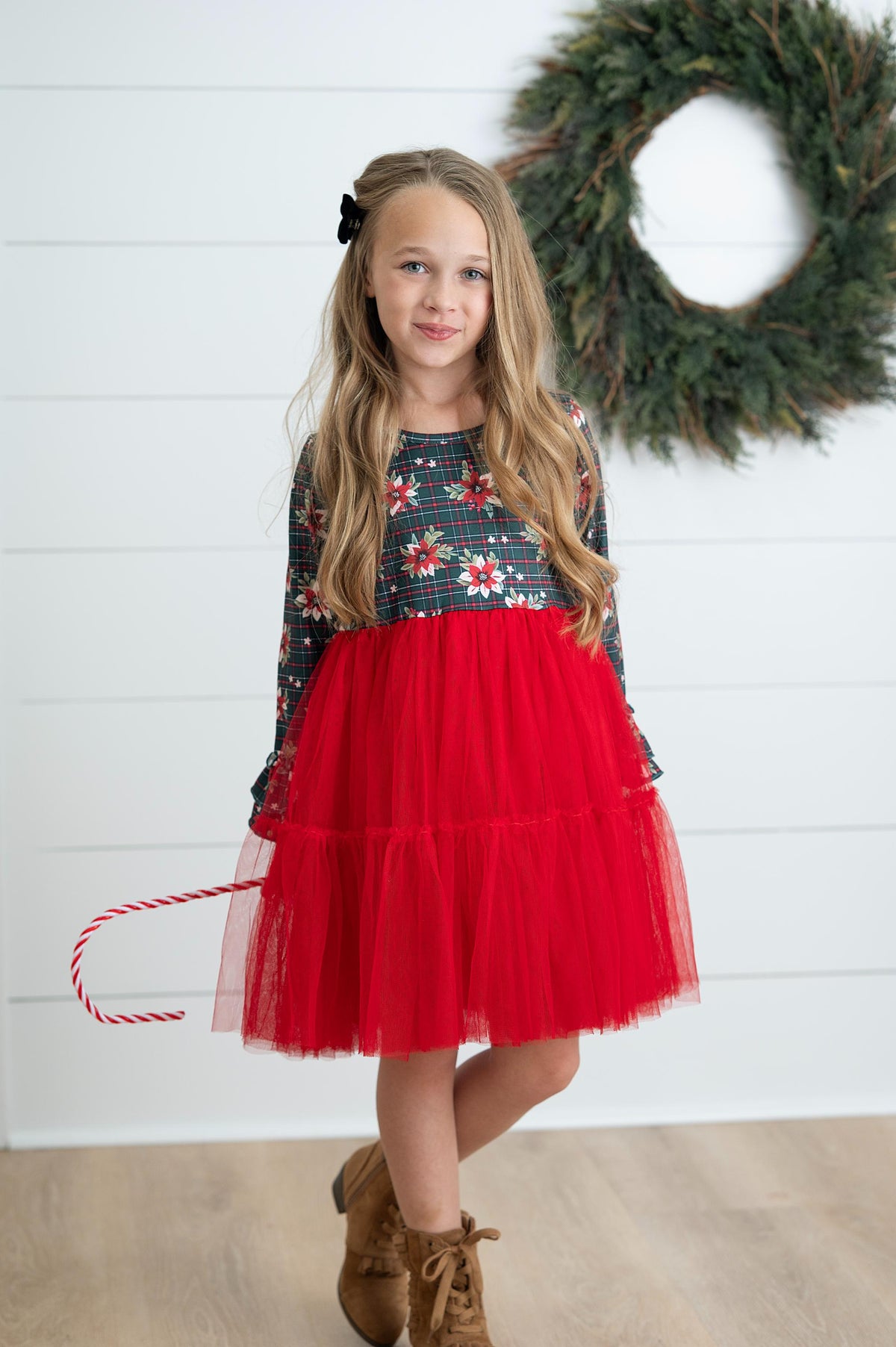 Izzie Red Christmas Dress