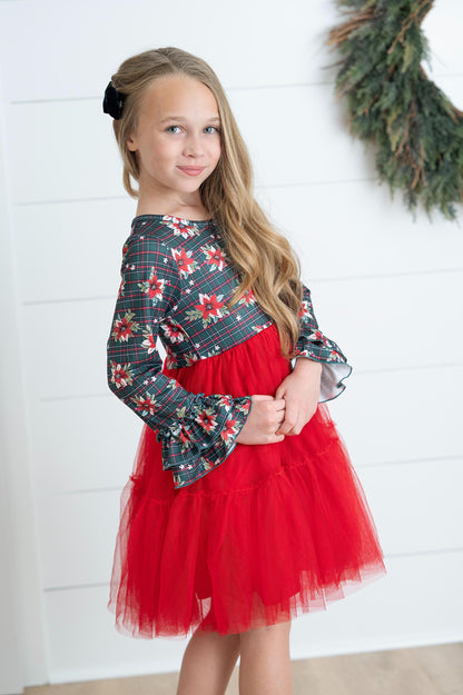 Izzie Red Christmas Dress
