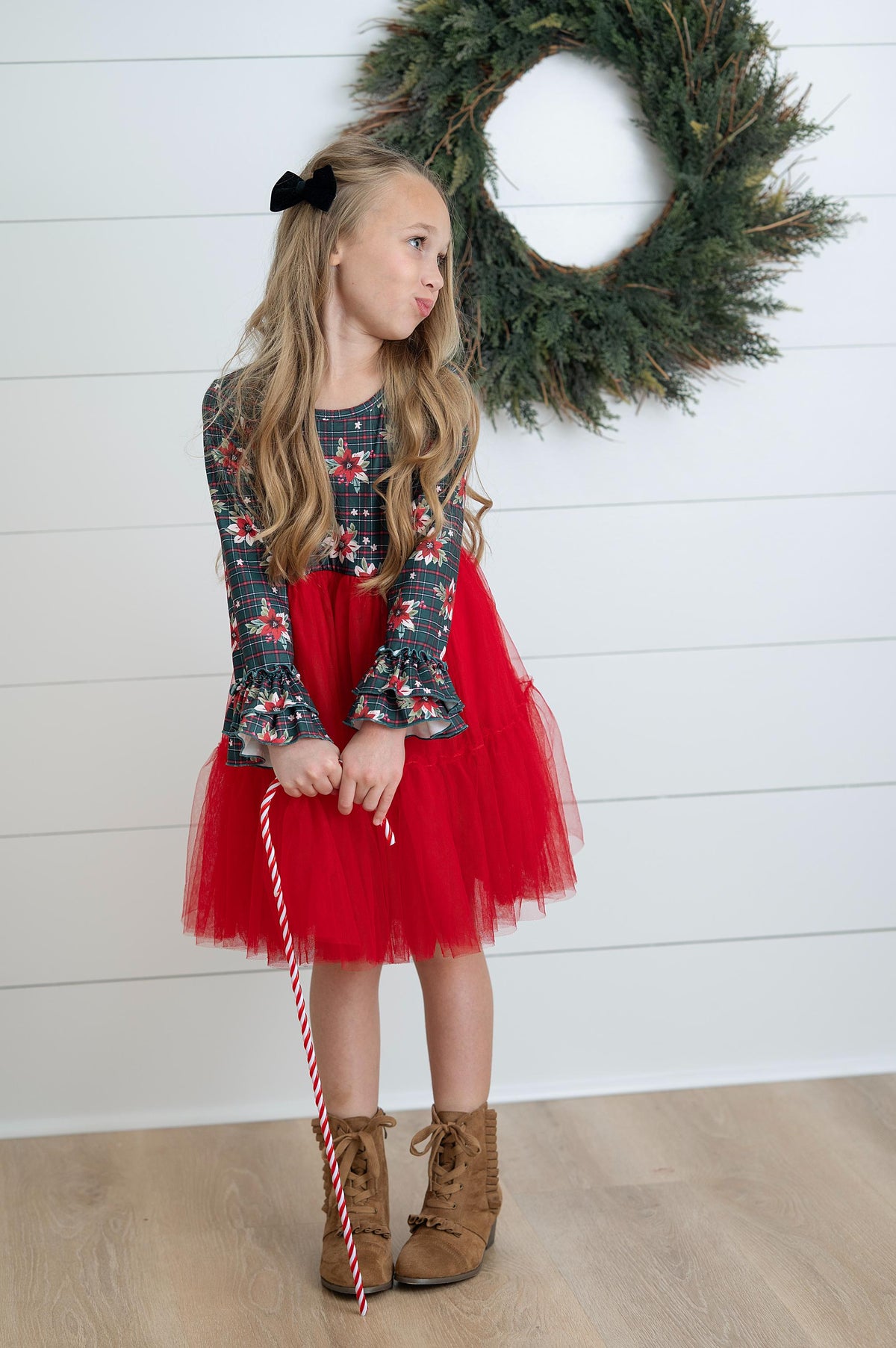 Izzie Red Christmas Dress
