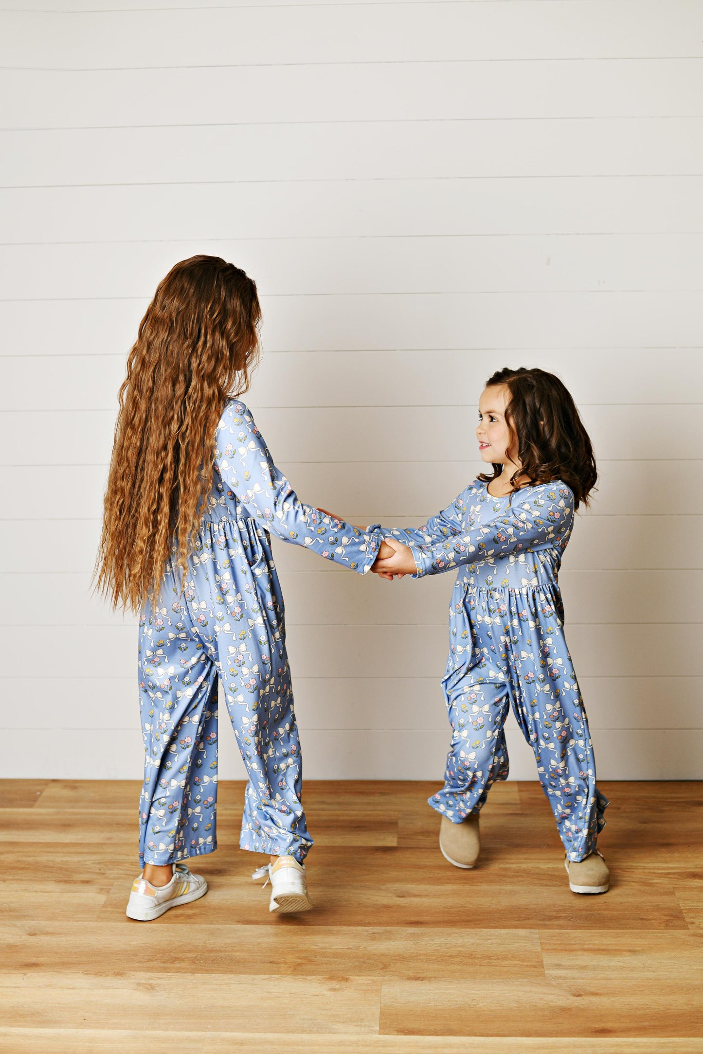 Kelly Blue Bow Jumpsuit