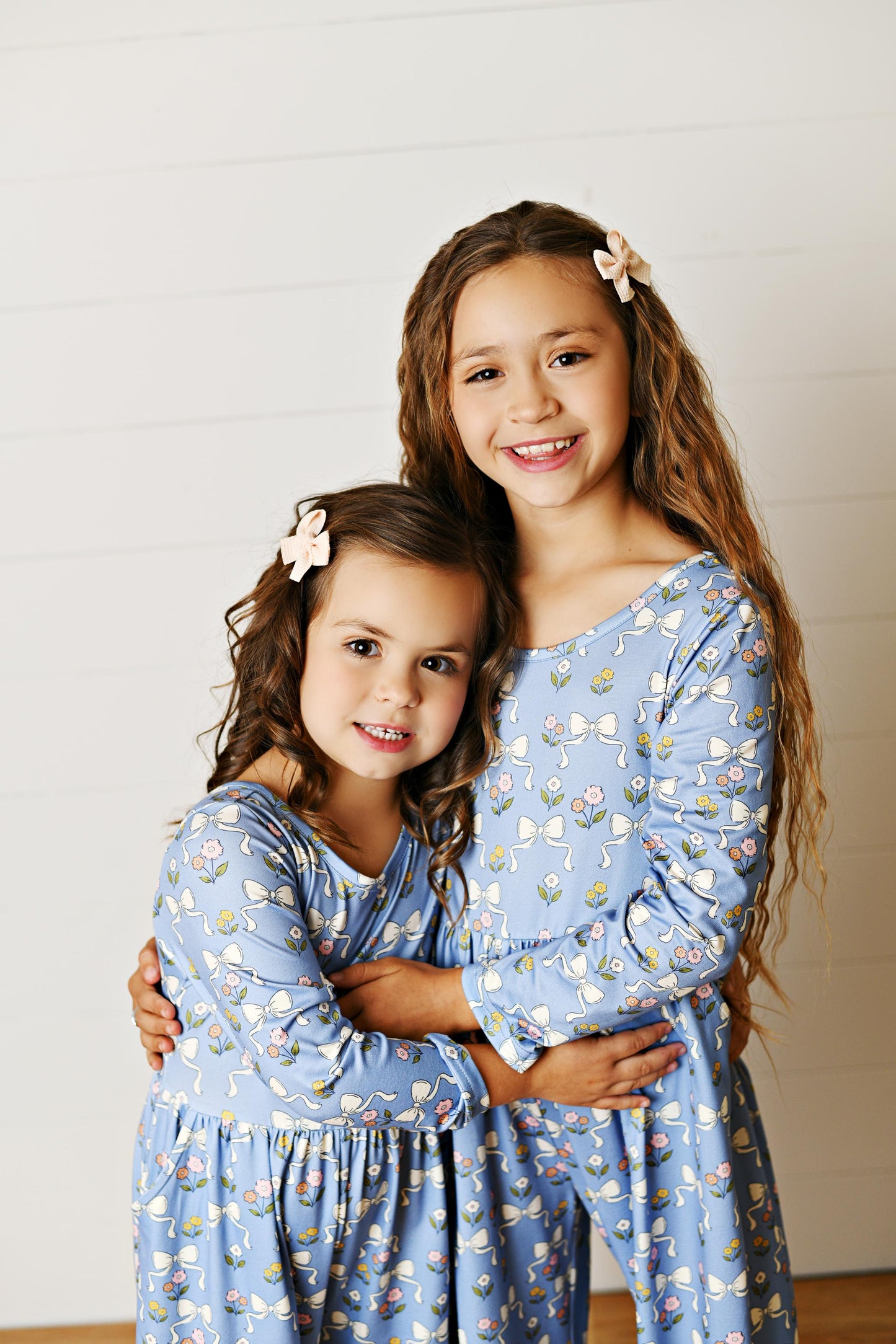 Kelly Blue Bow Jumpsuit