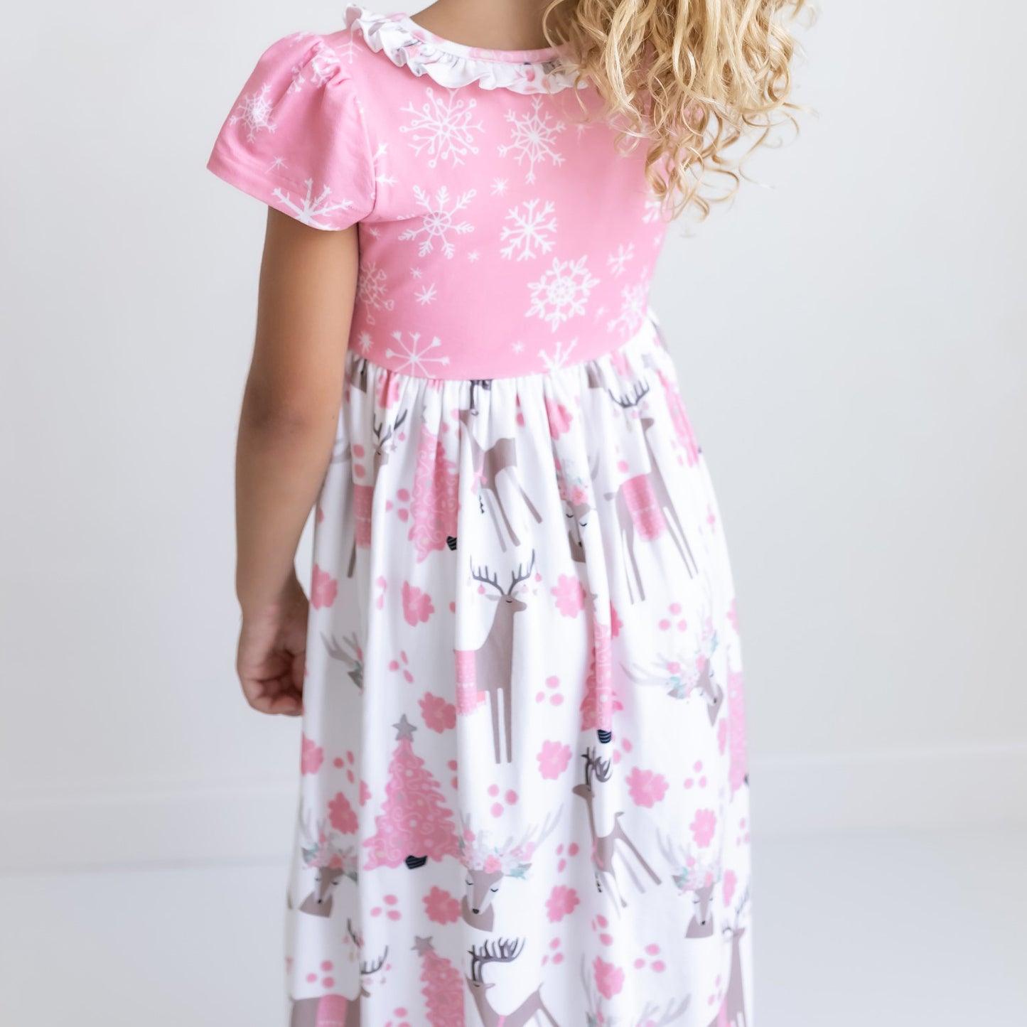 Pink Deer Lounge Play Gown