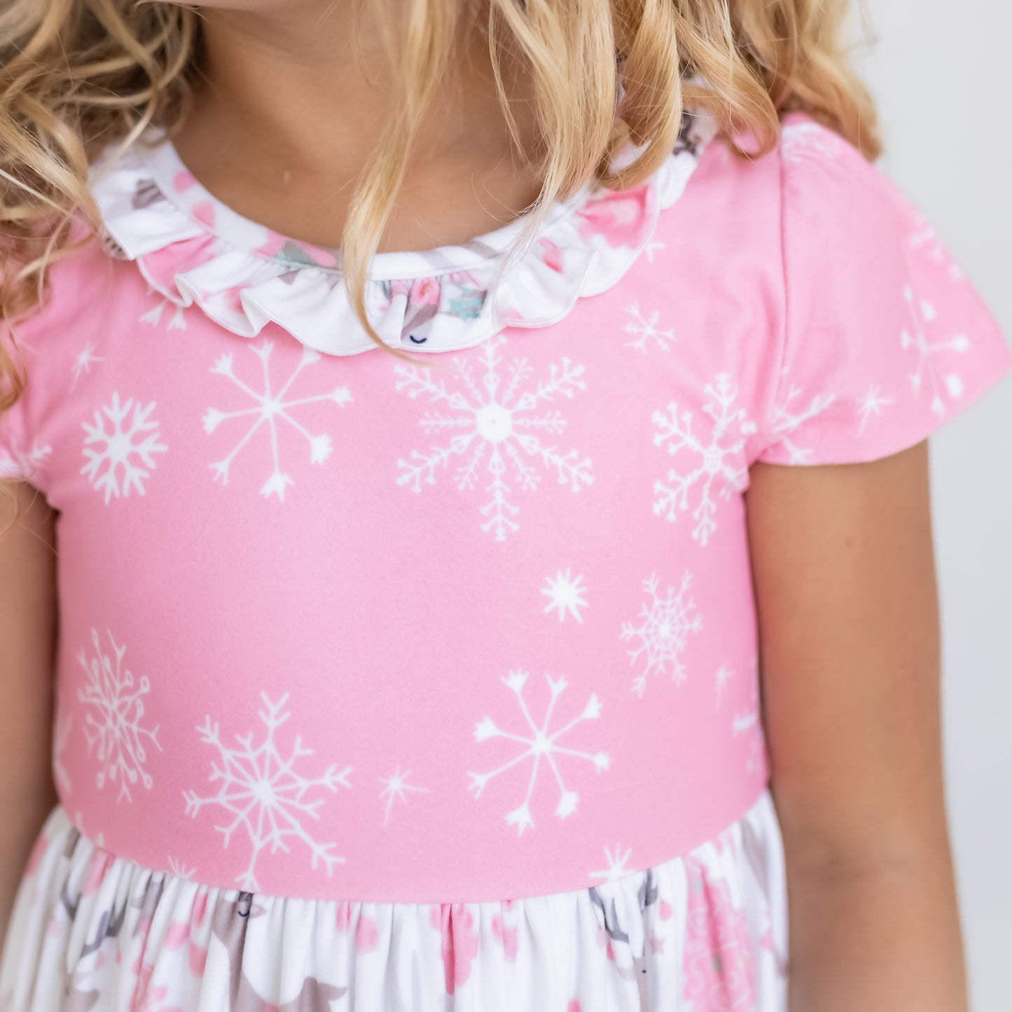 Pink Deer Lounge Play Gown