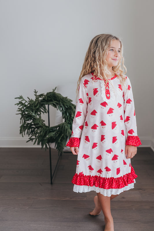 Santa Beard Lounge Gown