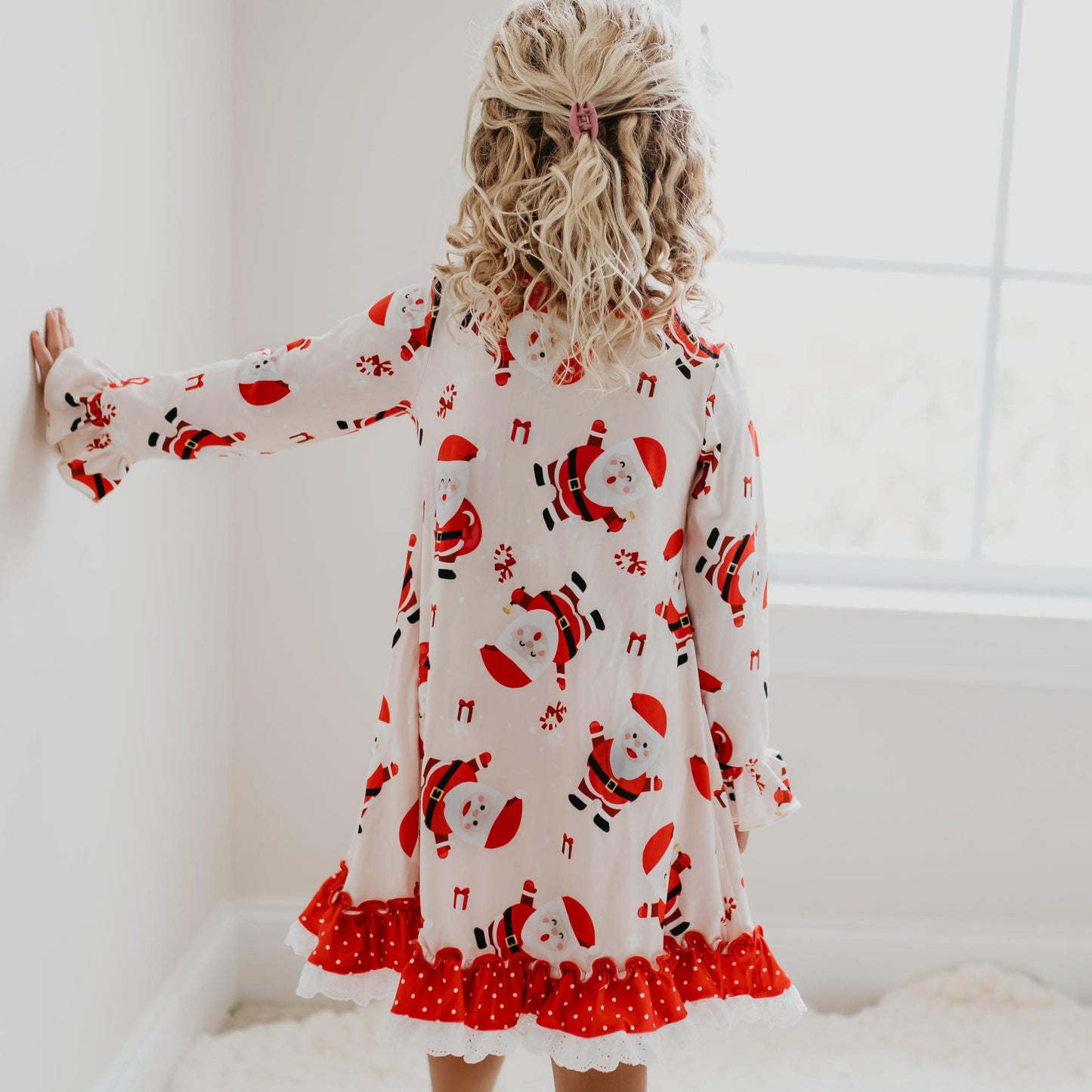 Red Santa Lounge Play Gown