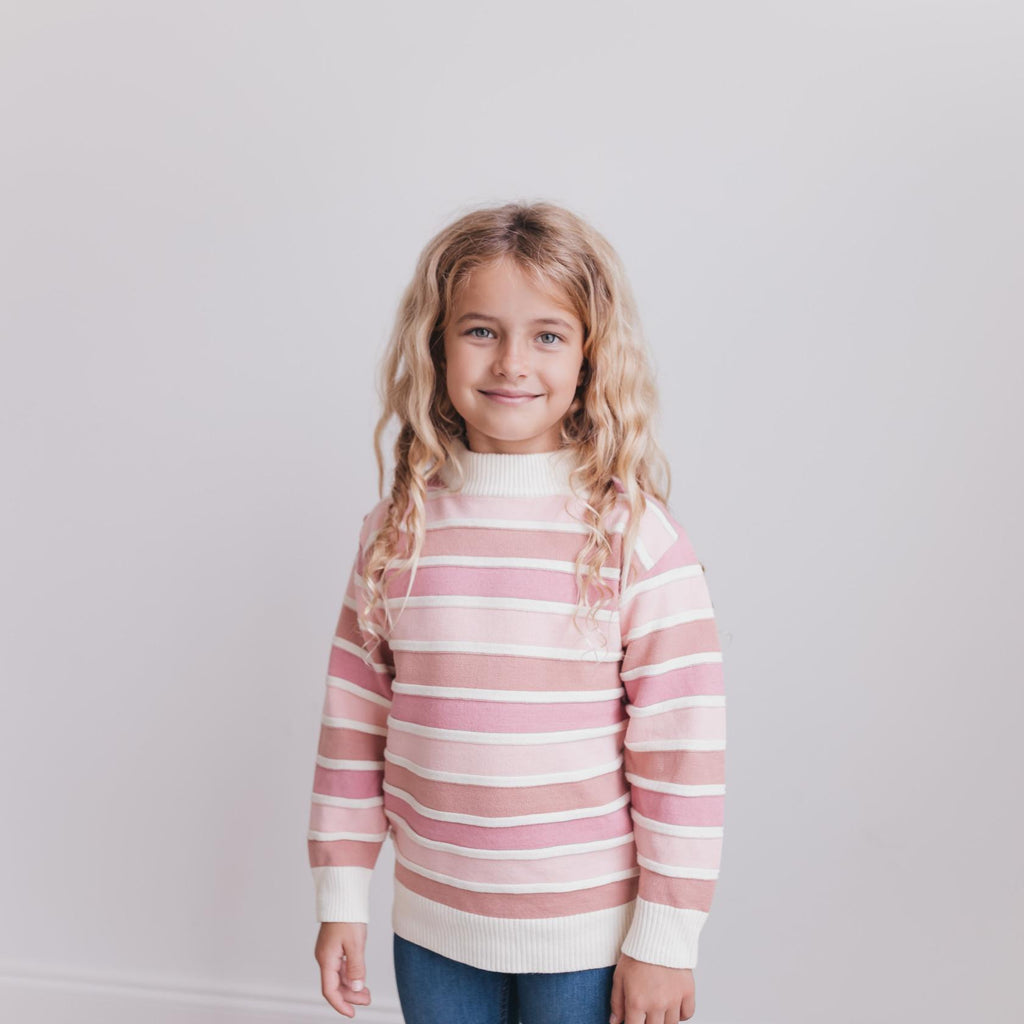 Stripe Pink Sweater