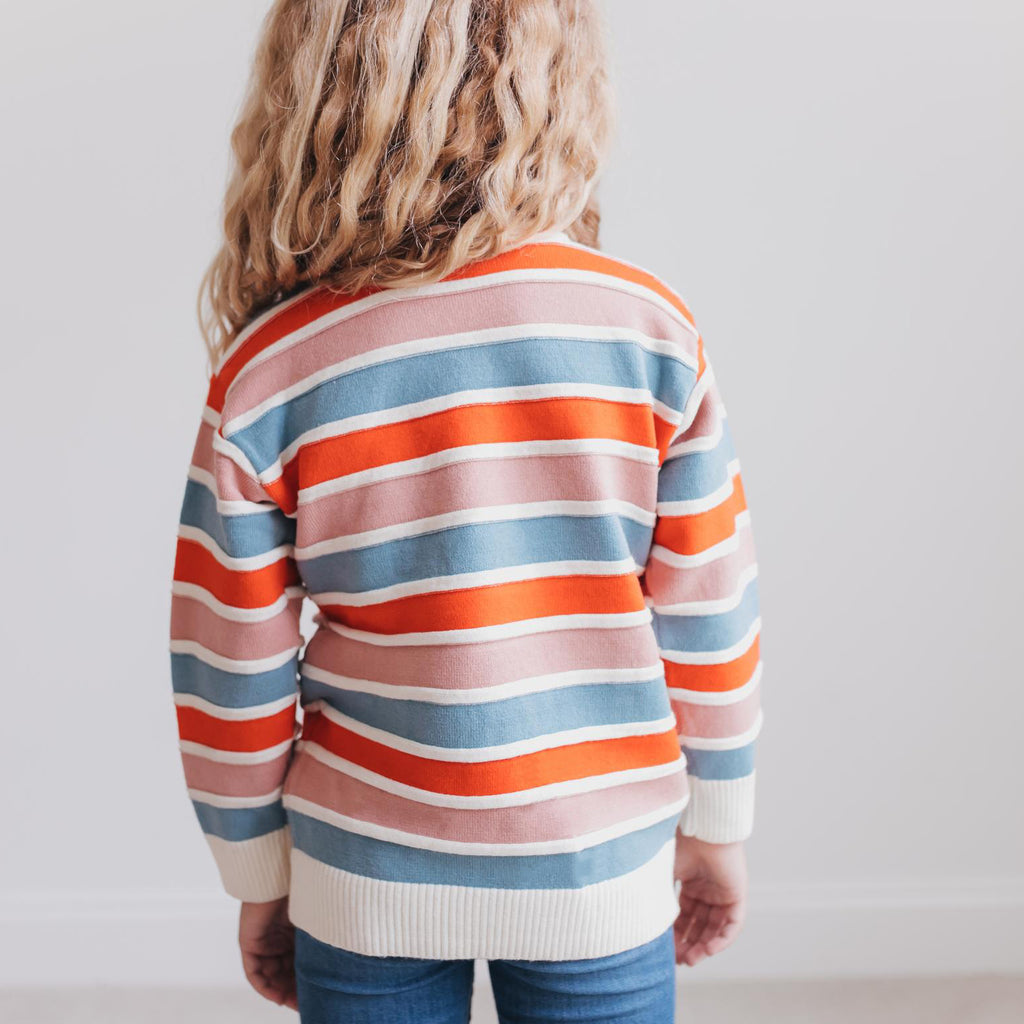Stripe Rust Sweater