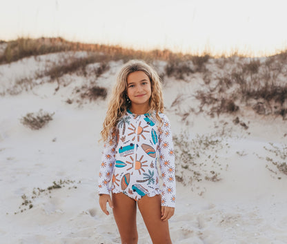 Surf Life Zip Swimsuit