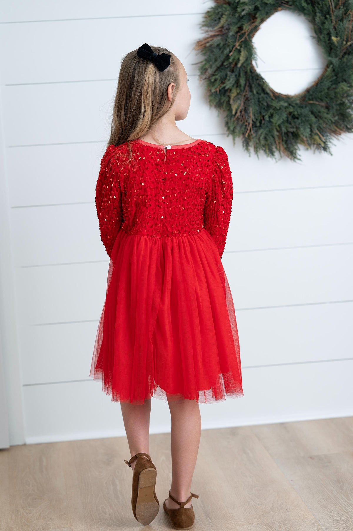Victoria Red Sequin Dress