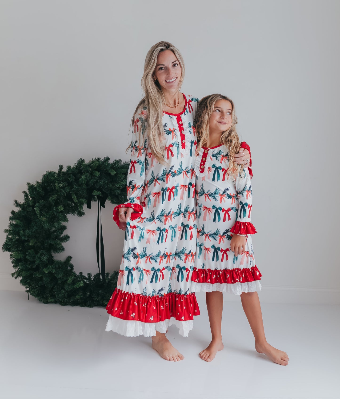 Women's Holly Bow Lounge Gown