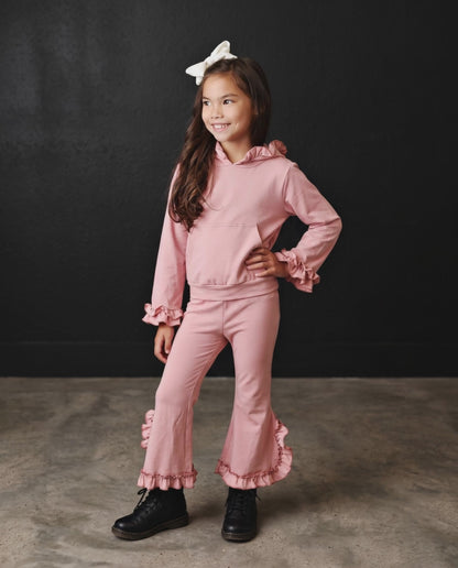 Blush Pink Hooded Set