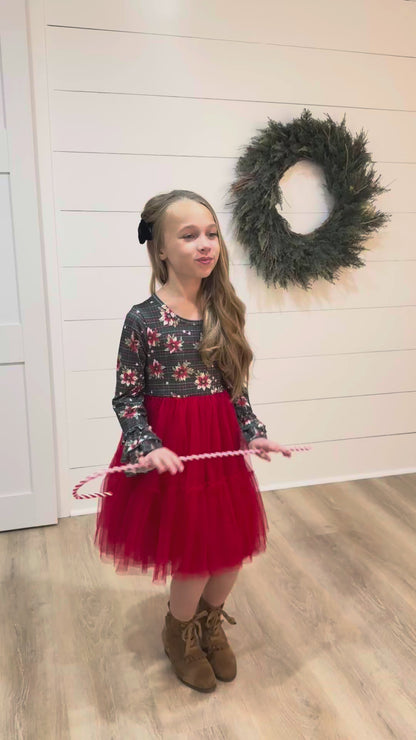 Izzie Red Christmas Dress