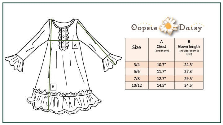 Christmas Bear Lounge Gown