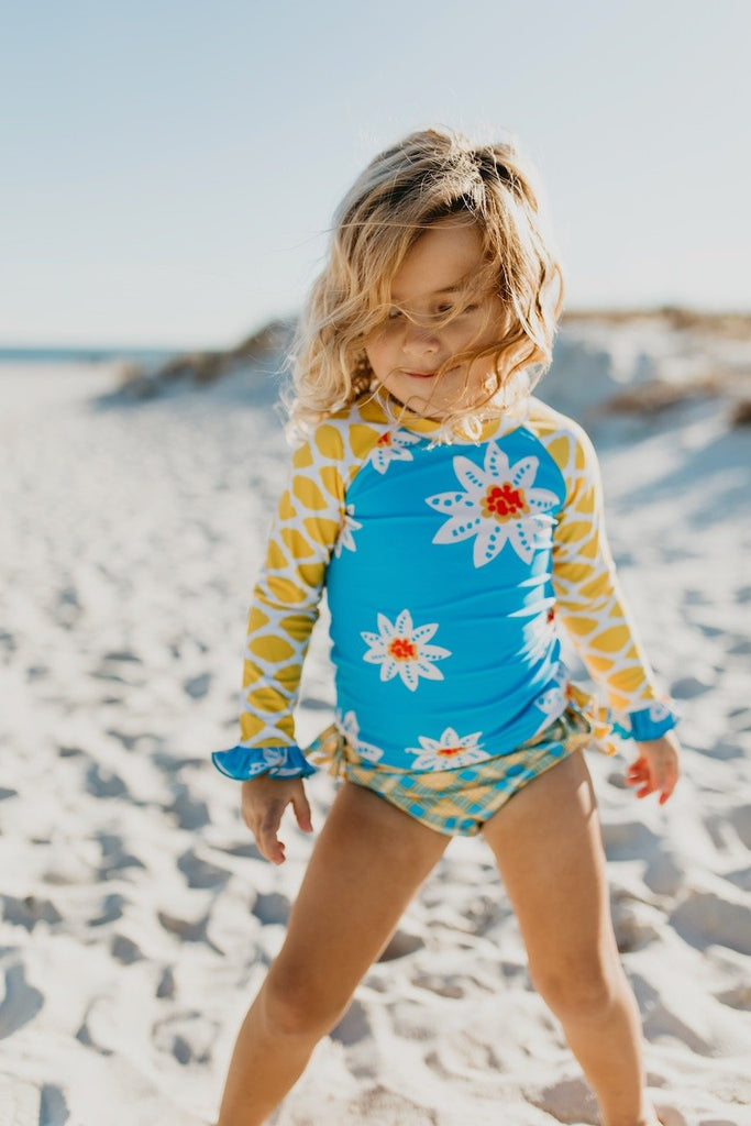Sunflower rashguard set