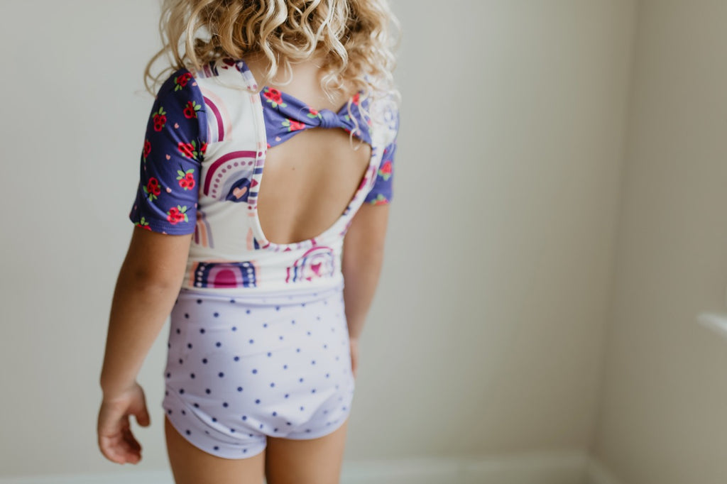 Purple Rainbow Leotard