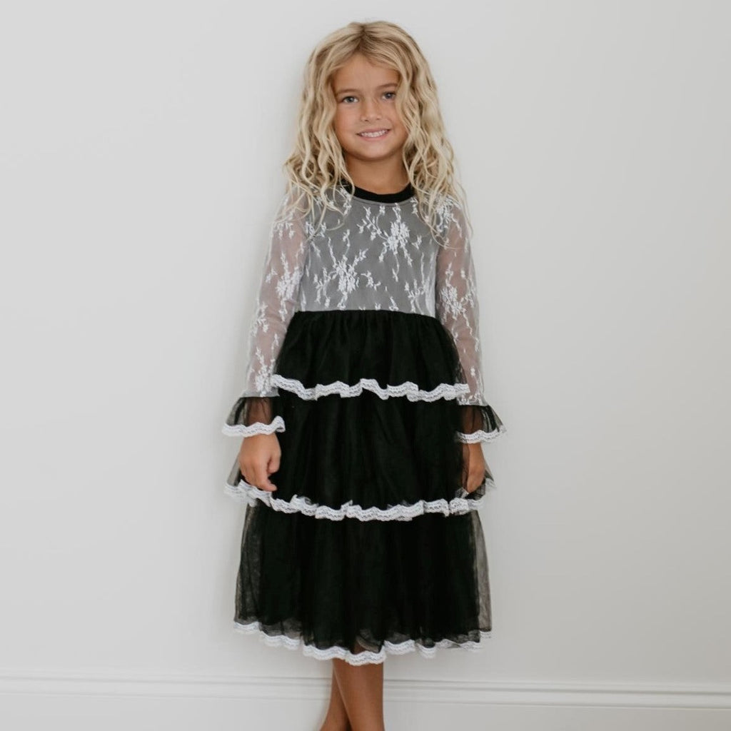 3 Tiered Lace Dress