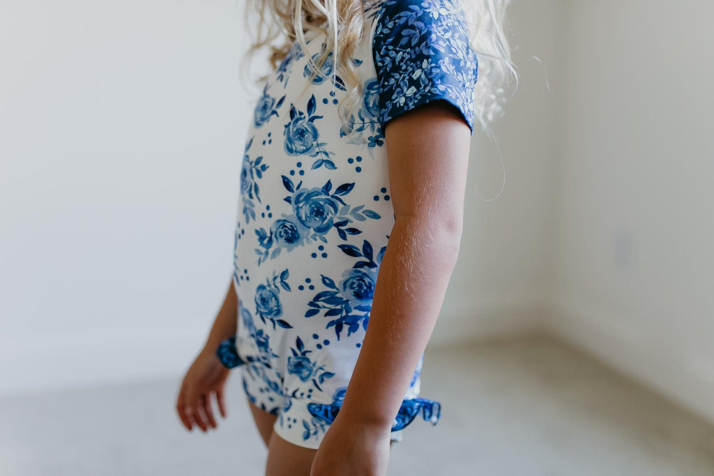 Blue Rose Leotard