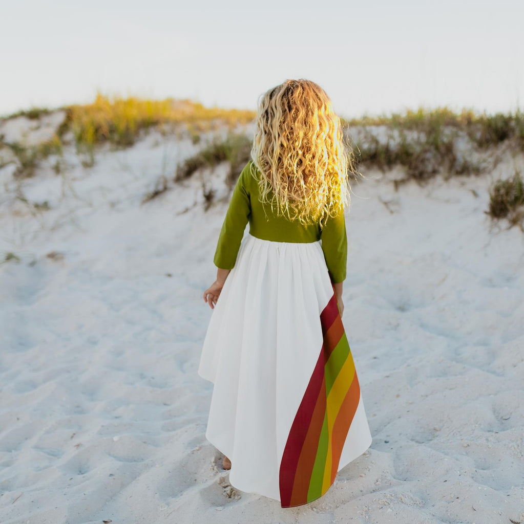 Moss Rainbow Dress