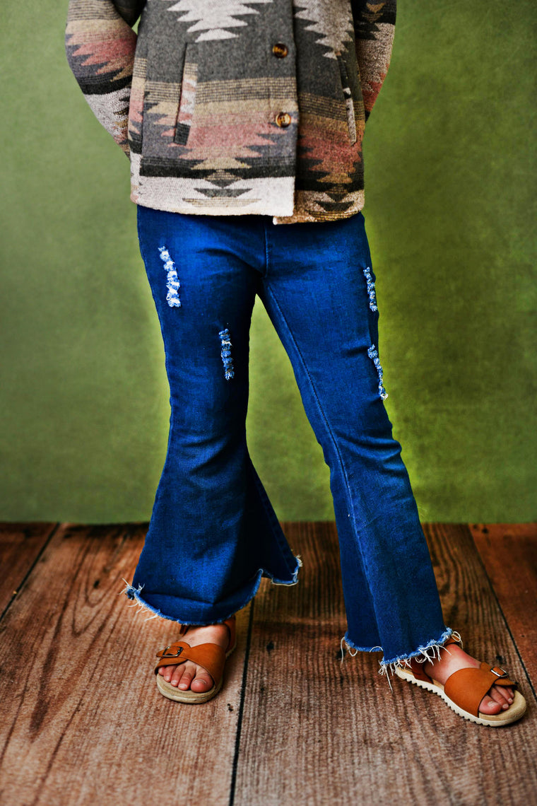 Pull on Flare Jeans